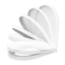 Assento Sanitário Deca Carrara Link Soft Close Branco Tampa de Vaso Quadrado Anatômico Polipropileno Resistente Fácil Limpeza Compatível Duna Nuova