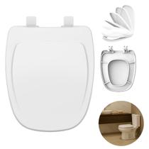 Assento Sanitário Deca Monte Carlo Soft Close Tupan Polipropileno Anatômico Fechamento Suave Compatível Eternity Turin Resistente Durável Confortável