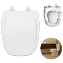 Assento Sanitário Deca Monte Carlo Tupan Polipropileno Anatômico Compatível Eternity Turin Design Moderno Resistente Sustentável Fácil Limpeza Durável