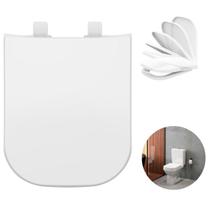 Assento Sanitário Deca Quadra Axis Living Tupan Soft Close Polipropileno Anatômico Silencioso Fácil Limpeza Compatível Roca Gap Lorenzetti Lorenlike