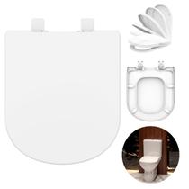 Assento Sanitário Deca Vogue Plus Celite Life Fiori Flox Tupan Polipropileno Anatômico Fácil Limpeza Compatível Lorenzetti Square Lorenluna Lorenclass Assento Sanitário Deca Vogue Plus Celite Life Fiori Flox Tupan Polipropileno Anatômico Fácil Limpeza Compatível Lorenzetti Square Lorenluna Lorenclass