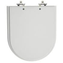 Assento Sanitário Duomo Plus Cinza Real (Claro) Tampa para Vaso Deca de Madeira Laqueada Assento Sanitário Duomo Plus Cinza Real (Claro) Tampa para Vaso Deca de Madeira Laqueada