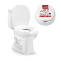 Assento Sanitário Elevado 13,5cm Soft Mebuki com Tampa Assento Sanitário Elevado 13,5cm Soft Mebuki com Tampa