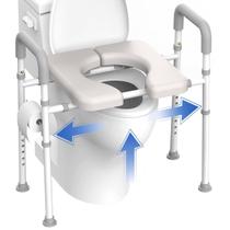 Assento sanitário elevado Agrish ajustável Heavy Duty 400 libras