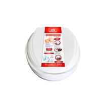 Assento sanitario elevado almofadado 13,5cm - mebuki