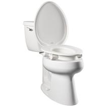 Assento sanitário elevado Bemis Assurance 3 para idosos branco