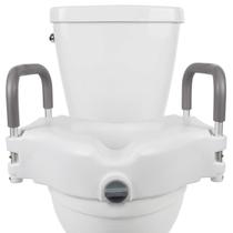 Assento sanitário elevado elevado Vive 5 portátil com elevador acolchoado Assento sanitário elevado elevado Vive 5 portátil com elevador acolchoado