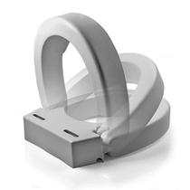 Assento sanitário elevado Maddak Hinged Standard White