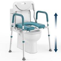 Assento Sanitário Elevado Pelegon com Alças - Capacidade 181kg Assento Sanitário Elevado Pelegon com Alças - Capacidade 181kg