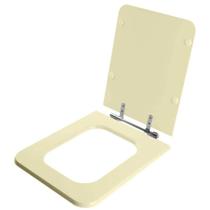 Assento sanitário em mdf square bone para bacia incepa sicmol - ciazi/sicmol