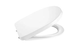 Assento Sanitário em Polipropileno Soft Close Debba Round Branco Assento Sanitário em Polipropileno Soft Close Debba Round Branco