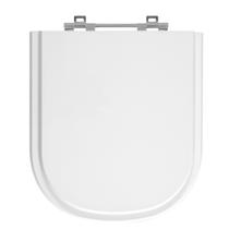 Assento Sanitário Etna Branco Tampa para Vaso Icasa de Madeira Laqueada