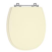 Assento Sanitário Fast Creme Tampa para Vaso Deca de Madeira Laqueada - Sb