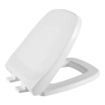 Assento Sanitário Fit Branco Tampa para Vaso Celite com Fechamento Suave