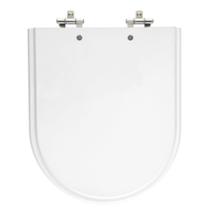 Assento Sanitário Flox Branco Tampa para Vaso Fiori de Madeira Laqueada Assento Sanitário Flox Branco Tampa para Vaso Fiori de Madeira Laqueada