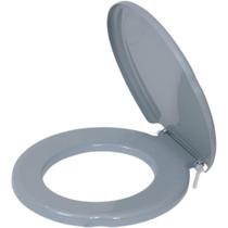 Assento Sanitário Herc Econômico Cinza Escuro Ref.3177