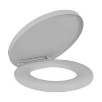 Assento Sanitário Herc Econômico Cinza Ref.3176