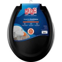 Assento Sanitário Herc Econômico Preto