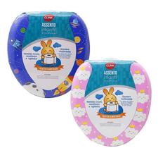 Assento Sanitário Infantil - 27,5x29x6cm - Estampas Sortidas - Clink Assento Sanitário Infantil - 27,5x29x6cm - Estampas Sortidas - Clink