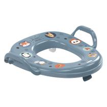 Assento Sanitário Infantil C/ Alça Oval Segurança Vaso Sanitário Criança Estampas Diversas - Plasútil