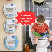 Assento Sanitário Infantil Estampado Menino - SORTIDO