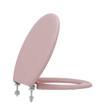 Assento Sanitário Infantil Rosa Tupan Tampa de Vaso Oval Escolar para Criança em Polipropileno Reforçado Compatível com Celite Kids, Deca Studio Assento Sanitário Infantil Rosa Tupan Tampa de Vaso Oval Escolar para Criança em Polipropileno Reforçado Compatível com Celite Kids, Deca Studio