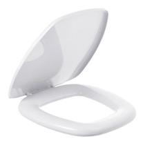 Assento Sanitário Iris Branco Tampa para Vaso Onix Almofadado