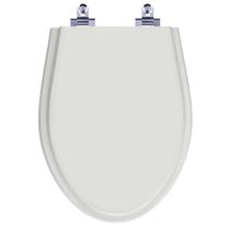 Assento Sanitário Laqueado Soft Close Absolute Sterling Silver (Cinza Claro) para vaso Ideal Standard Assento Sanitário Laqueado Soft Close Absolute Sterling Silver (Cinza Claro) para vaso Ideal Standard