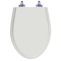 Assento Sanitário Laqueado Soft Close Absolute Sterling Silver (Cinza Claro) para vaso Ideal Standard Assento Sanitário Laqueado Soft Close Absolute Sterling Silver (Cinza Claro) para vaso Ideal Standard