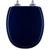 Assento Sanitário Laqueado Soft Close Ascot Cobalto (Azul Escuro) para vaso Ideal Standard