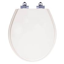 Assento Sanitário Laqueado Soft Close Carina Branco para vaso Ideal Standard