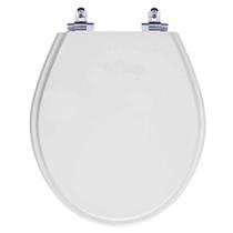 Assento Sanitário Laqueado Soft Close Carina Sterling Silver (Cinza Claro) para vaso Ideal Standard