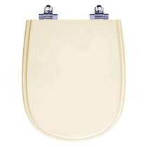Assento Sanitário Laqueado Soft Close Dona Beja Bege Claro para vaso Santa Clara Assento Sanitário Laqueado Soft Close Dona Beja Bege Claro para vaso Santa Clara