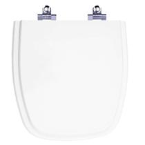 Assento Sanitário Laqueado Soft Close Flex Branco para vaso Deca