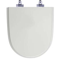 Assento Sanitário Laqueado Soft Close Mondiale Cinza Prata (Cinza Claro) para vaso Celite Assento Sanitário Laqueado Soft Close Mondiale Cinza Prata (Cinza Claro) para vaso Celite
