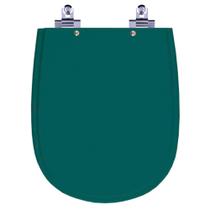 Assento Sanitário Laqueado Soft Close Paris Verde Amazonia (Verde Escuro) para vaso Ideal Standard Assento Sanitário Laqueado Soft Close Paris Verde Amazonia (Verde Escuro) para vaso Ideal Standard