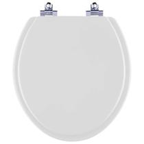 Assento Sanitário Laqueado Soft Close Saveiro Cinza Prata (Cinza Claro) para vaso Celite Assento Sanitário Laqueado Soft Close Saveiro Cinza Prata (Cinza Claro) para vaso Celite