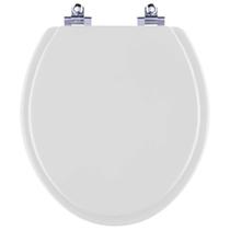 Assento Sanitário Laqueado Soft Close Saveiro Cinza Prata (Cinza Claro) para vaso Celite Assento Sanitário Laqueado Soft Close Saveiro Cinza Prata (Cinza Claro) para vaso Celite