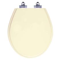 Assento Sanitário Laqueado Soft Close Studio Creme (Bege) para vaso Deca Assento Sanitário Laqueado Soft Close Studio Creme (Bege) para vaso Deca