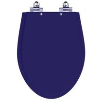 Assento Sanitário Laqueado Soft Close Victoria Cobalto (Azul Escuro) para vaso Ideal Standard