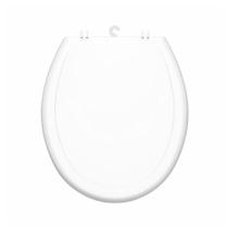 Assento Sanitário Levitti Oval Polipropileno Almofadado Branco Lorenzetti Assento Sanitário Levitti Oval Polipropileno Almofadado Branco Lorenzetti