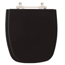 Assento Sanitário Like Preto para vaso Celite