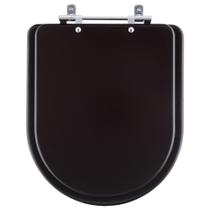Assento Sanitário Link Marrom Fosco para vaso Deca Assento Sanitário Link Marrom Fosco para vaso Deca