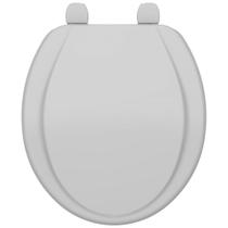 Assento Sanitário Lorenway Lorenzetti Convencional Cinza Tampa de Vaso Oval Anatômico Polipropileno Resistente Compatível Deca, Celite, Icasa,Incepa