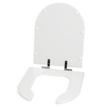Assento Sanitário Luna Medic Branco Tampa para Vaso Icasa de Madeira Laqueada Assento Sanitário Luna Medic Branco Tampa para Vaso Icasa de Madeira Laqueada