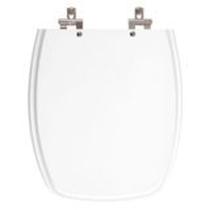 Assento sanitário madeira laqueado tampa para vaso celite stylus branco - tondo