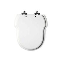 Assento sanitário madeira laqueado tampa para vaso incepa hampton branco - TONDO