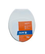 Assento sanitário max branco tigre oval anatômico