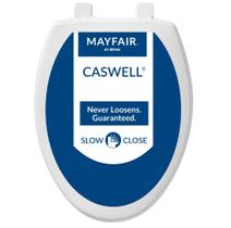 Assento sanitário Mayfair Caswell 1880SLOW 000 alongado branco Assento sanitário Mayfair Caswell 1880SLOW 000 alongado branco