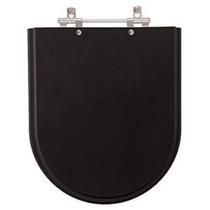 Assento sanitário MODELO belle epoque Preto tampa p/ vaso deca MDF Assento sanitário MODELO belle epoque Preto tampa p/ vaso deca MDF